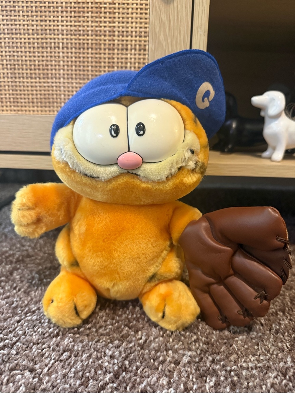 Vintage Garfield Baseball Plush
